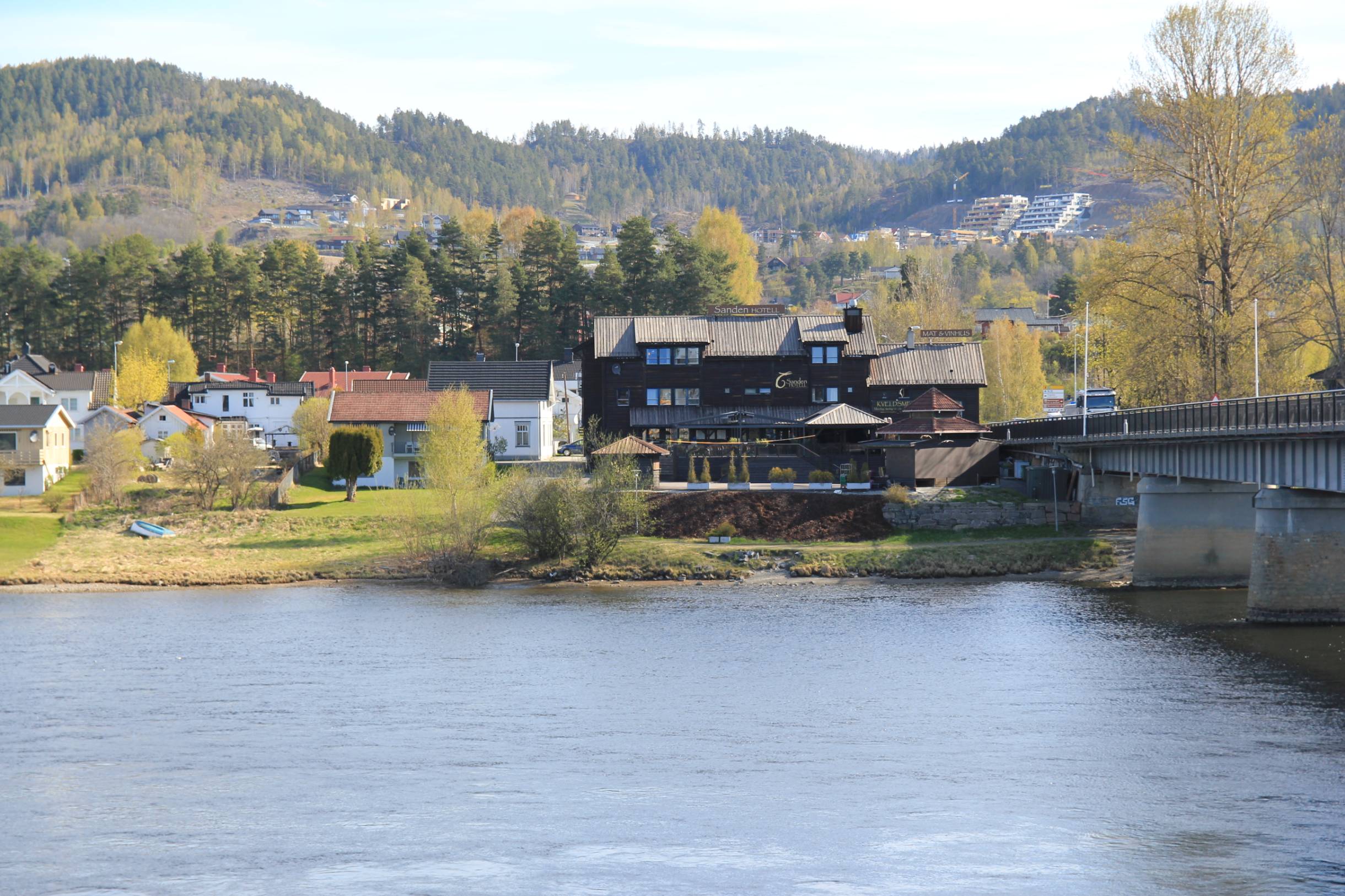 Sanden Hotel in Hokksund, Norway